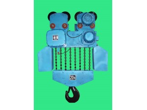 國內(nèi)起重量最大，自帶超載保護環(huán)鏈電動葫蘆